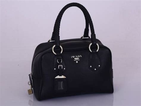 prada leather boston bag bl0310 black|Boston Prada Handbags for Women .